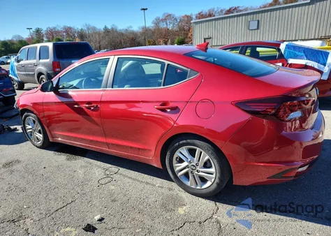 2019 Hyundai Elantra Sel из США, поврежденный, VIN 5NPD84LF1KH478340